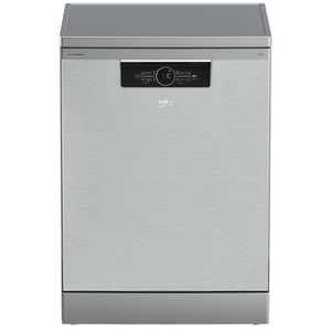 Beko 60cm Freestanding Dishwasher 16 Place Platinum Steel BDFB1630X