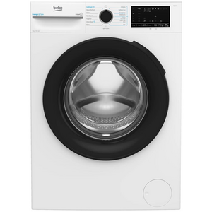 Beko 8kg Front Load Washing Machine with Steam White BFLB8010W