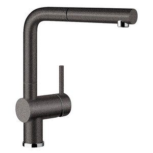 Blanco Kitchen Mixer with Pull Out Tap Anthracite LINUSSA