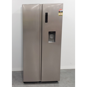 CHiQ 559L Side by Side Refrigerator Silver CSS557NSD4E