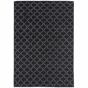 Cadrys Moroc FL Black 200x300 Rug MORB2