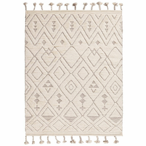 Cadrys Sahara Diamond Ivory/Taupe 300x400 Rug SAHDIT5