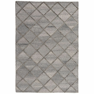 Cadrys Shimmer Diamonds Charcoal 160x230 Rug SHIMCD1