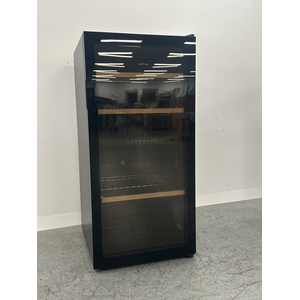 Cantina 127 Bottle Dual Zone Freestanding Wine Cabinet Black CCWID105B