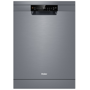 Haier 60cm Freestanding Dishwasher Satina Silver HDW15F2S1