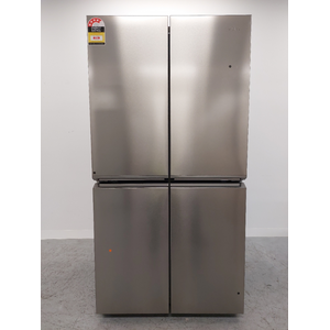 Haier 623L Quad Door Refrigerator Satina Silver HRF680YS