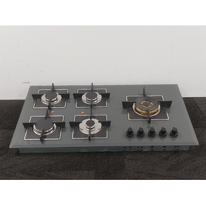 ILVE 90cm Grigio Lusso Natural Gas Cooktop ILGV905