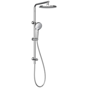 Parisi Envy II Shower Column with Sliding Rail & Turn Diverter Chrome P208DTW