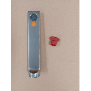 Rogerseller Pinch Wall Basin Spout 200mm - Graphite 3606003005