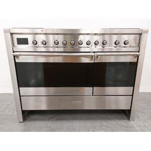 Smeg 120cm Classic Dual Fuel Stainless Steel Freestanding Oven A3AU-81