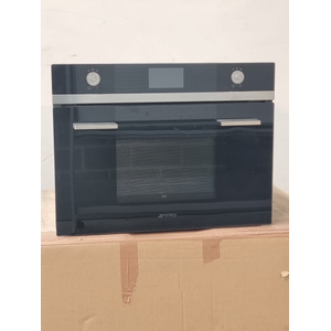 Smeg 50L Linear Aesthetic Compact Speed Built-In Microwave Oven 1000W SFA4130MCN
