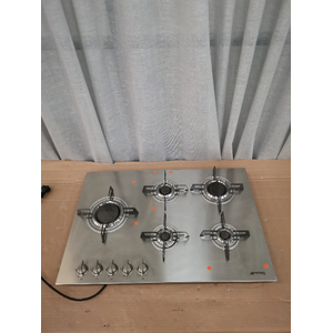 Smeg 75cm Linea Aesthetic Natural Gas Cooktop PXL675LAU