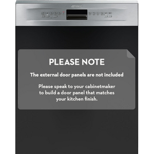 Smeg Semi Integrated Dishwasher DWAI6214X