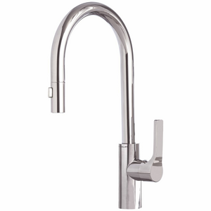 The Galley Ideal Gooseneck Bar Mixer Tap - Polished Stainless Steel IBT-D-PSS-AU