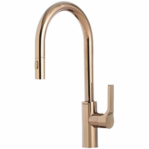 The Galley Ideal Gooseneck Bar Mixer Tap - Rose Gold IBT-D-RSS-AU