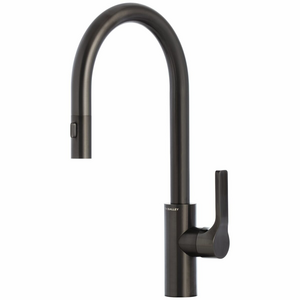 The Galley Ideal Gooseneck Bar Mixer Tap - Satin Black IBT-D-BSS-AU