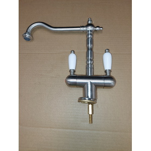 Turner Hastings Francès Twin Mixer Tap Brushed Nickel 18117BN5